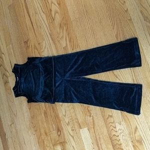 Heirlooms by Polly Flinders Black Velvet Outfit